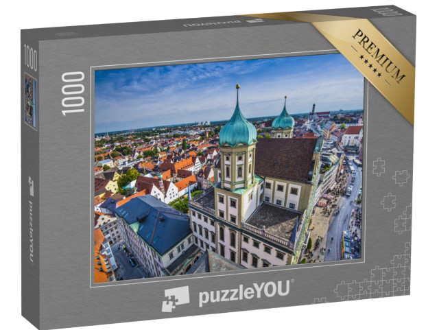 Puzzle 1000 pezzi „Augsburg Germania, paesaggio urbano antico“
