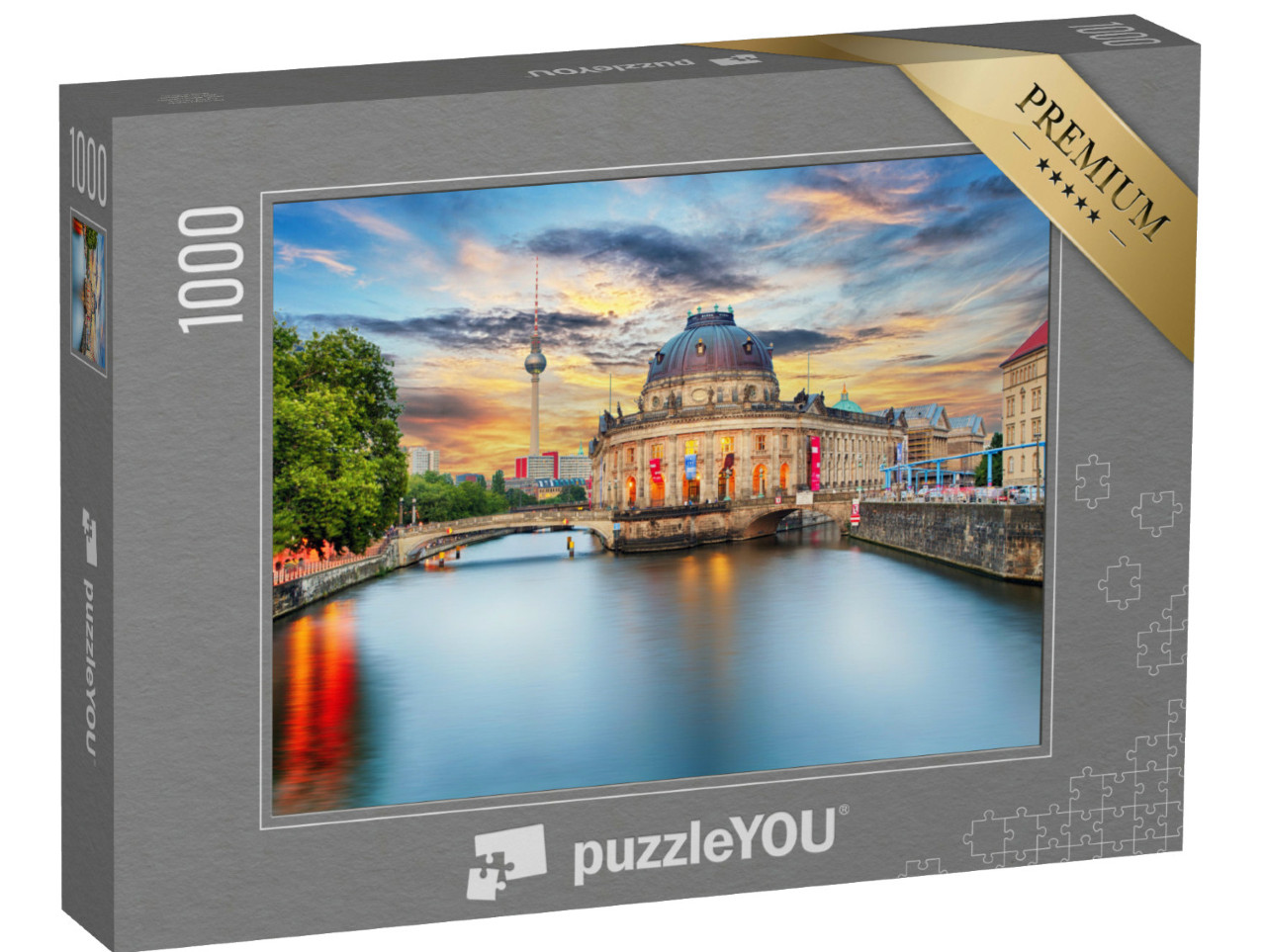 Puzzle 1000 pezzi „Isola dei musei sulla Sprea, Berlino“