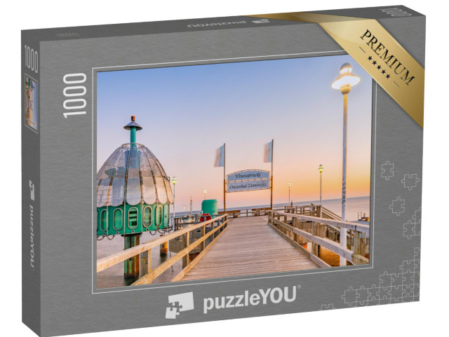Puzzle 1000 pezzi „Ponte Vineta Ostseebad Zinnowitz e campana subacquea a Usedom, Germania“