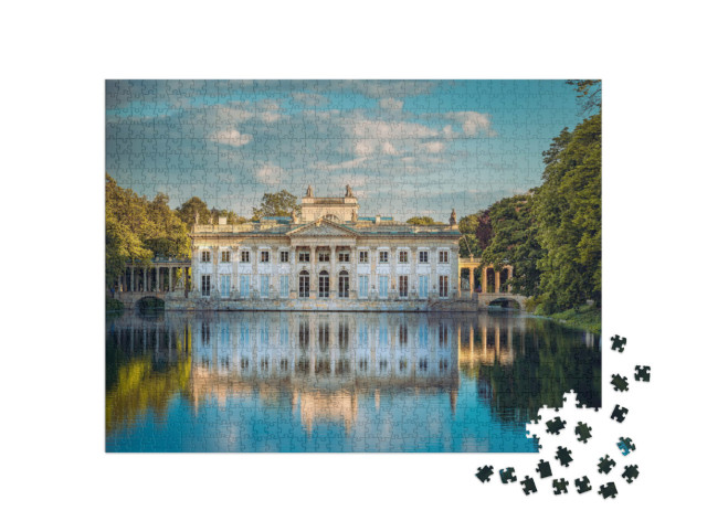 Puzzle 1000 pezzi „Palazzo Reale nel Parco Lazienki, Varsavia, Polonia“