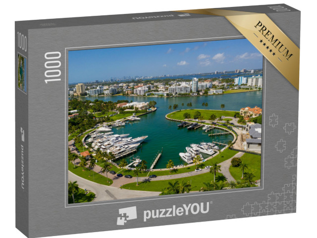 Puzzle 1000 pezzi „Marina di Bal Harbour, Miami Beach, Florida“