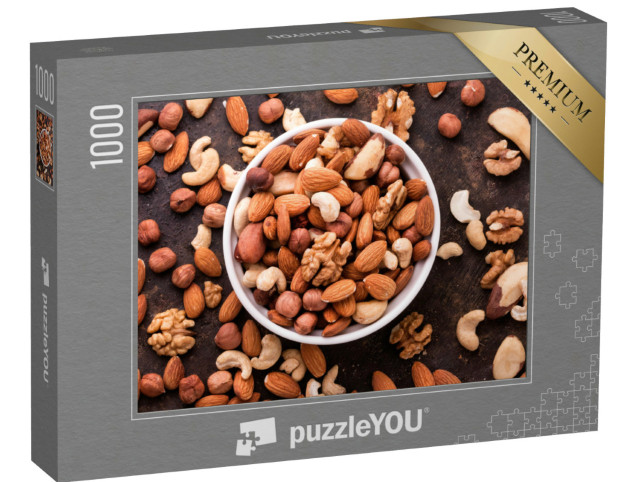 Puzzle 1000 pezzi „Delizioso mix di noci“