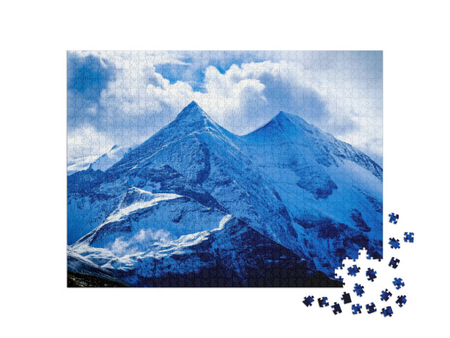 Puzzle 1000 pezzi „Großglockner in Austria - Alti Tauri“