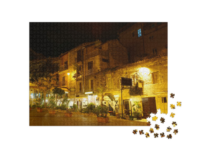 Puzzle 1000 pezzi „Blocco da tropea di notte“
