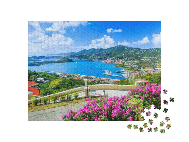 Puzzle 1000 pezzi „Caraibi, St Thomas, Isole Vergini Americane“