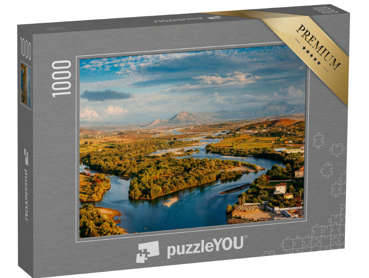 Puzzle 1000 pezzi „Fiume in Albania“