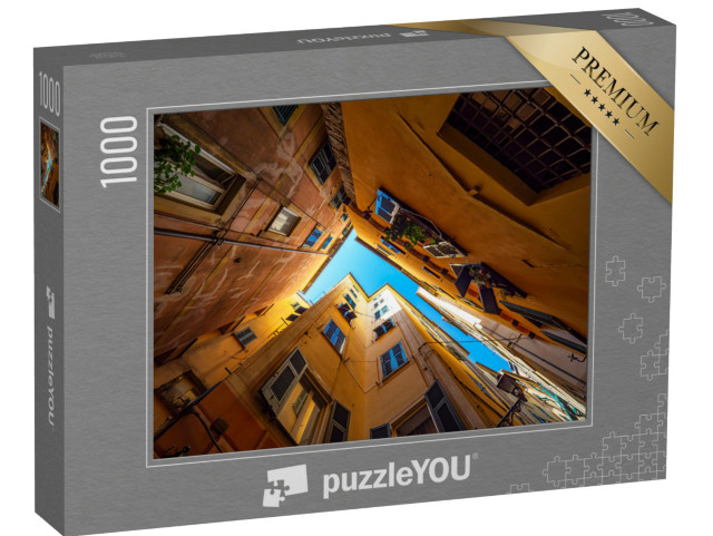 Puzzle 1000 pezzi „Vicolo di Camogli“