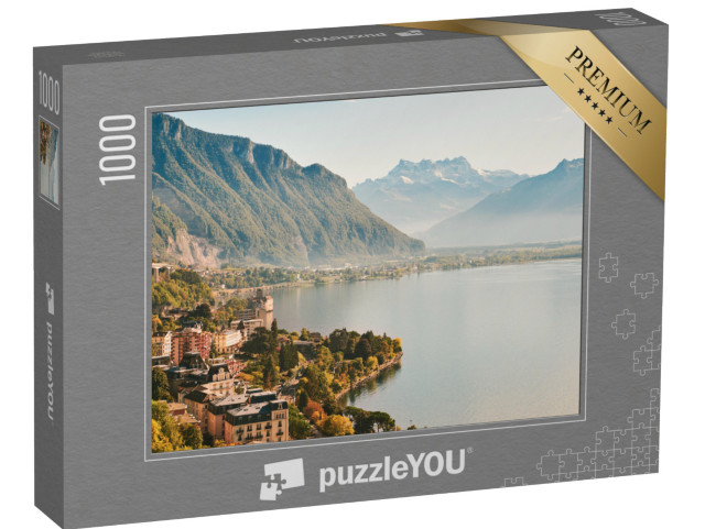 Puzzle 1000 pezzi „Montreux sul Lago di Ginevra, Svizzera“