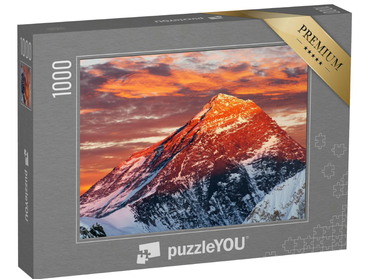 Puzzle 1000 pezzi „Sera sul Monte Everest, Nepal“