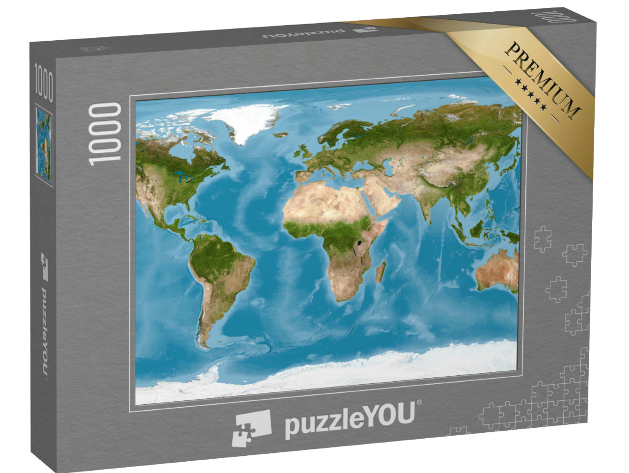 Puzzle 1000 pezzi „Mappa del mondo“