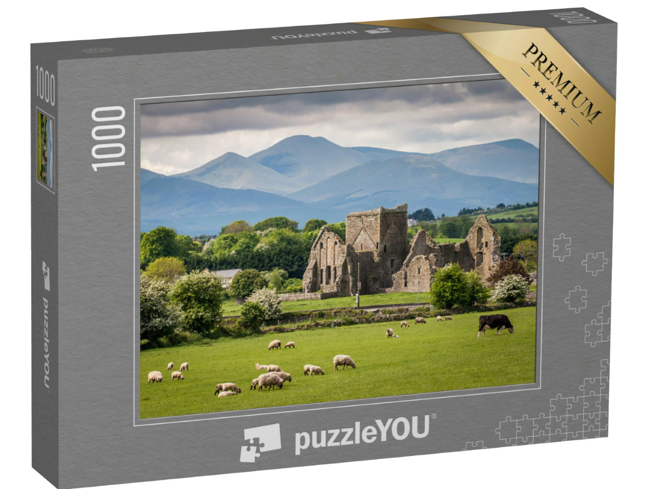 Puzzle 1000 pezzi „Idilliaco paesaggio irlandese“