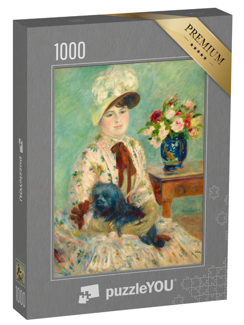 Puzzle 1000 pezzi „Auguste Renoir - Mlle Charlotte Berthier“