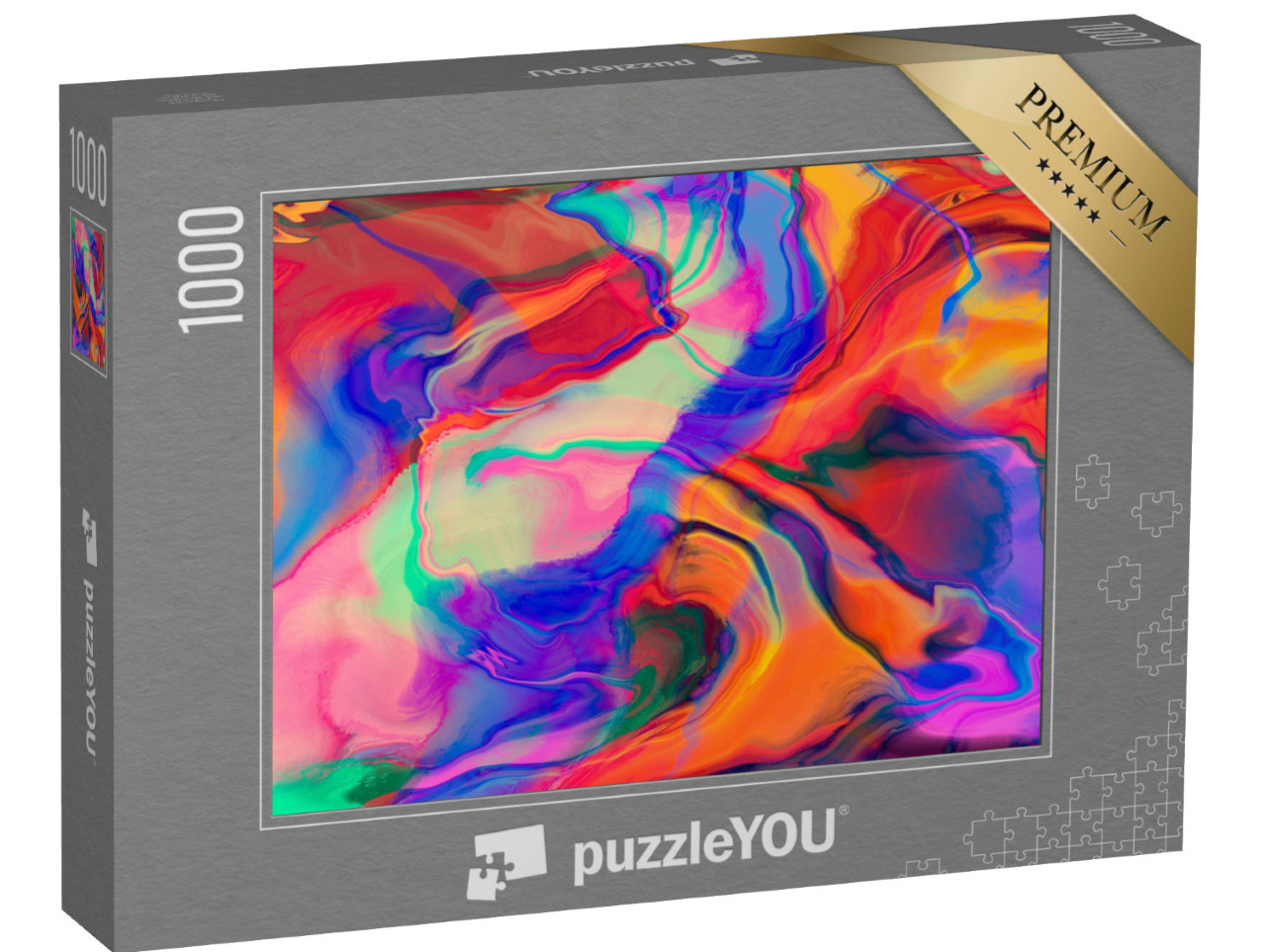 Puzzle 1000 pezzi „Texture astratta del marmo“